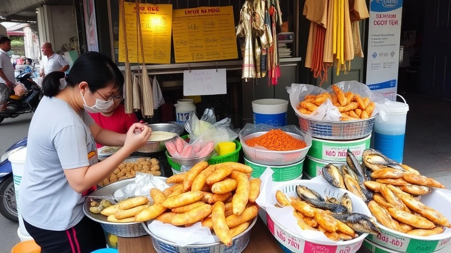 Ẩm thực đường phố Hạ Long
