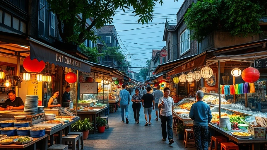 Ẩm thực đường phố tại phố cổ Hội An