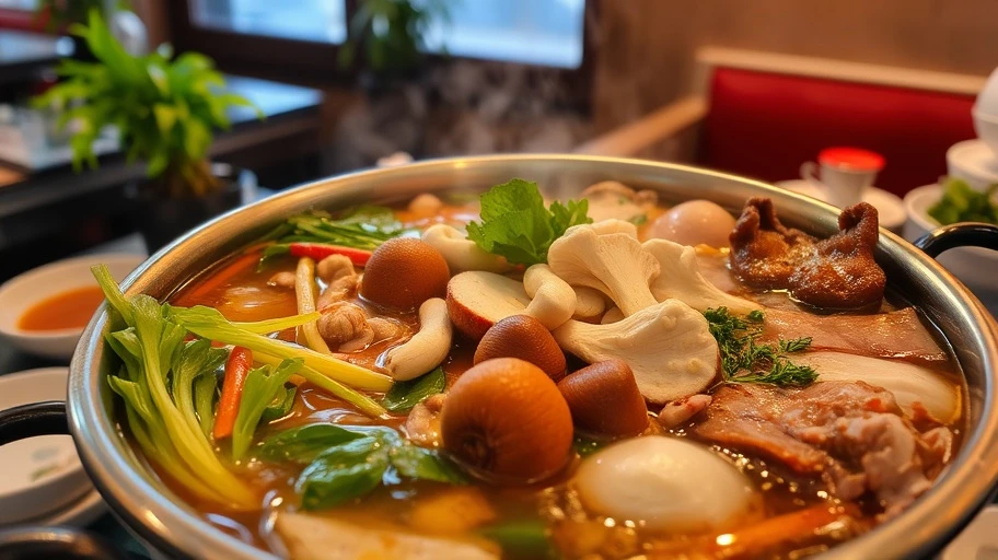 Ảnh lẩu thú vị tại Cầu Giấy