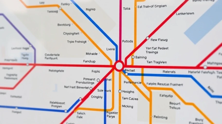 Bản đồ giao thông công cộng Frankfurt