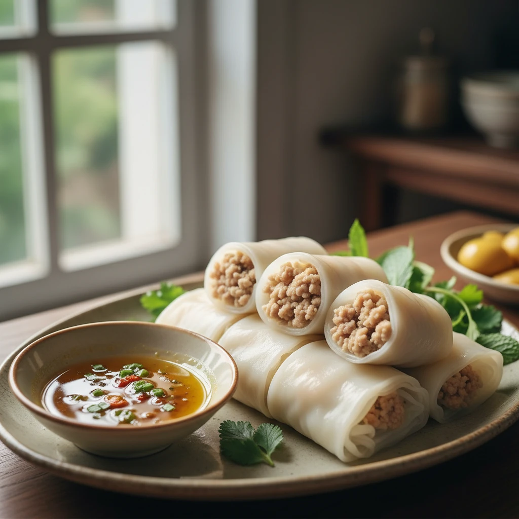 Bánh cuốn tuyệt ngon tại Cao Bằng
