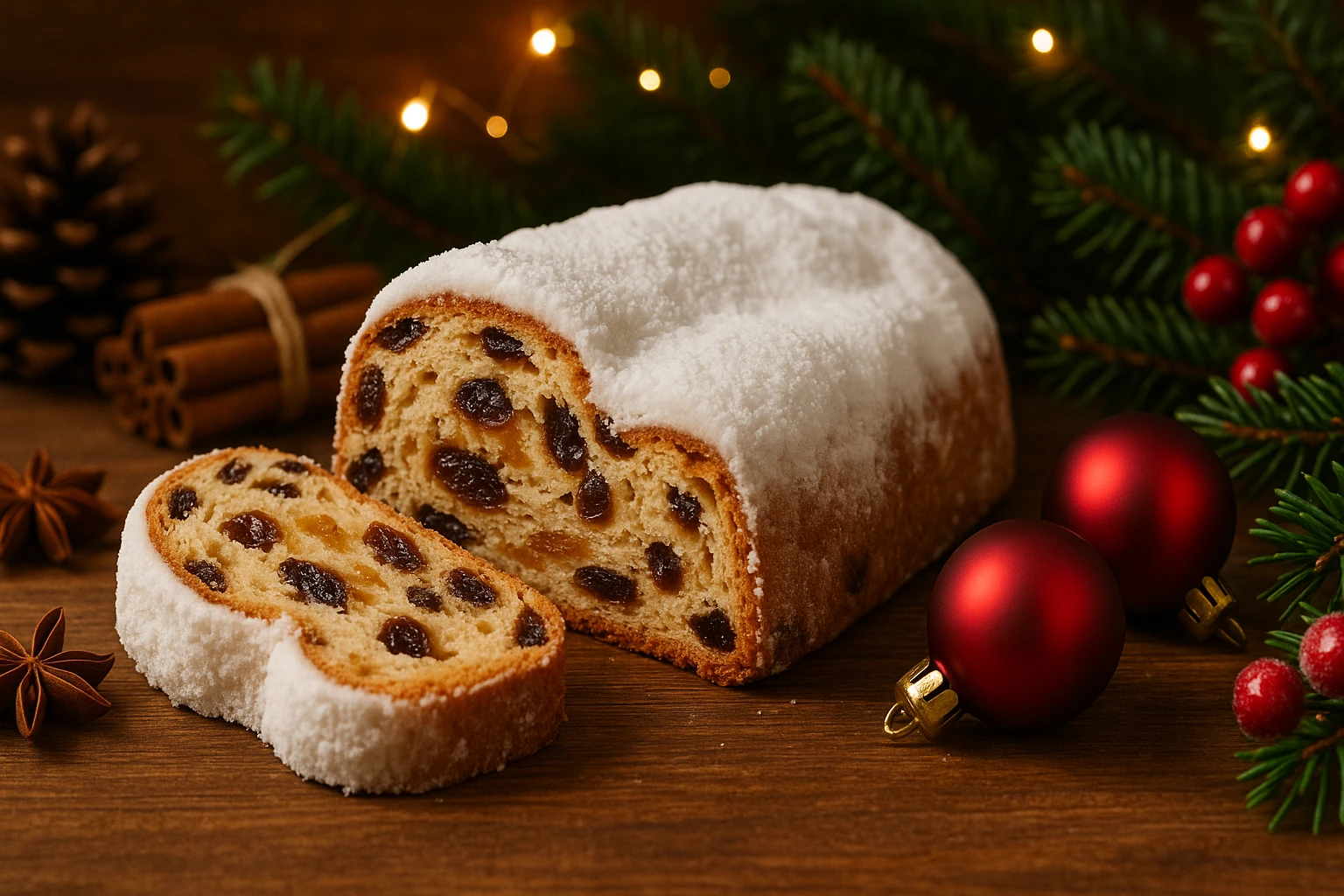 Bánh Stollen truyền thống tại Dresden
