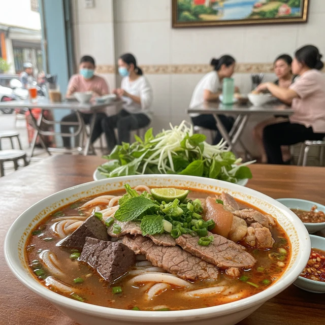 Bún bò Huế tại Đà Nẵng