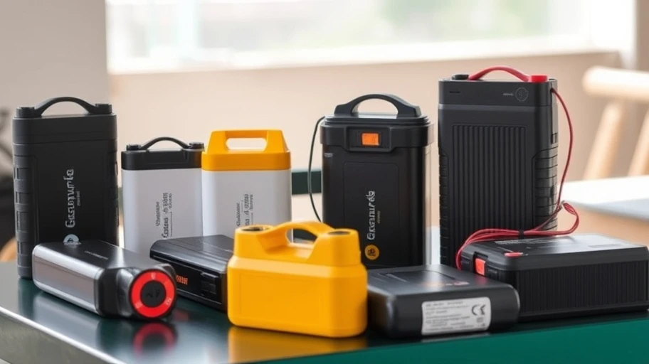 Các loại acquy du lịch phổ biến