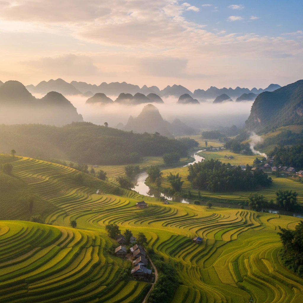 Cảnh quan thiên nhiên Mai Châu