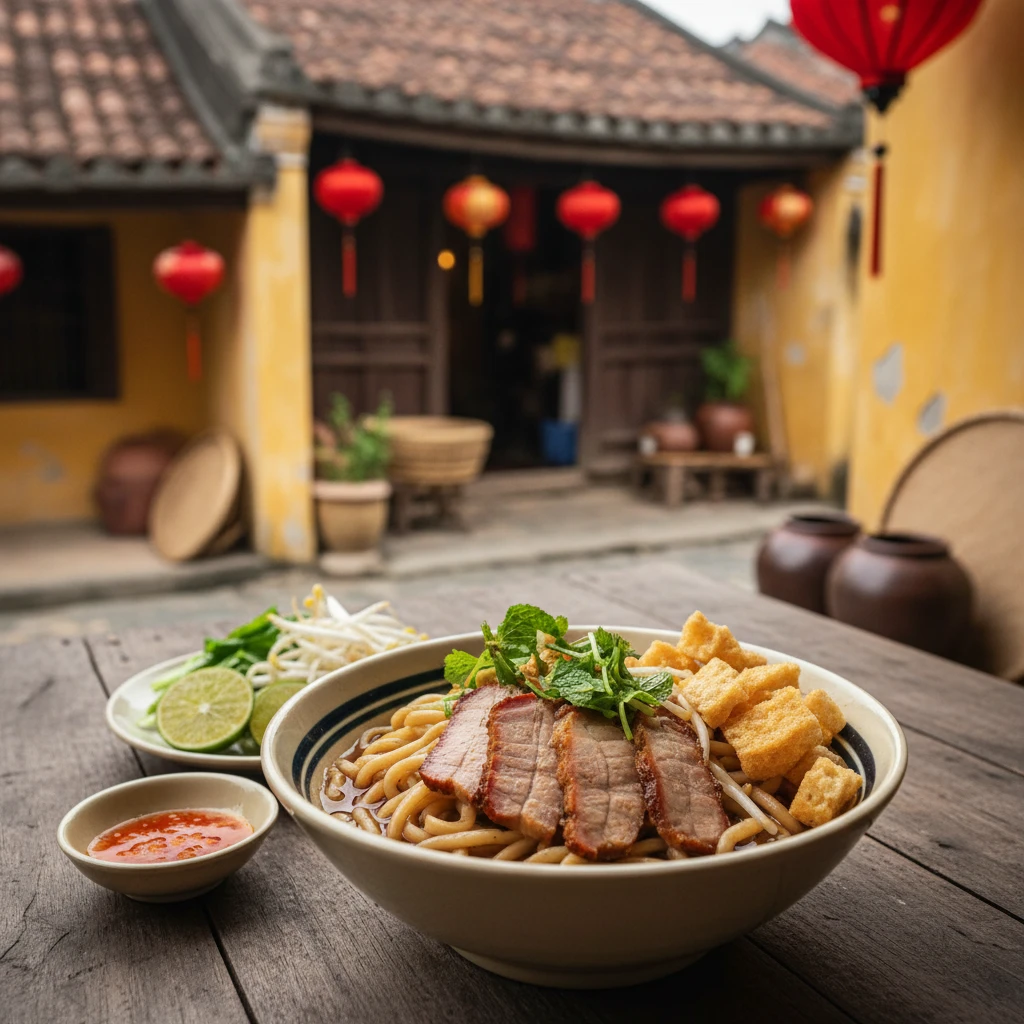 Cao Lầu, món ăn đặc sản Hội An