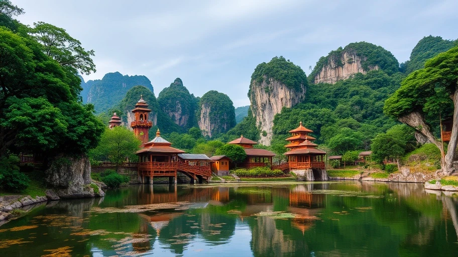 Cultural landmark in Vietnam