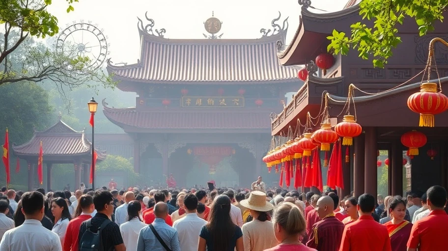 Địa điểm du lịch nổi bật ngày 10/3 với lễ hội Đền Hùng