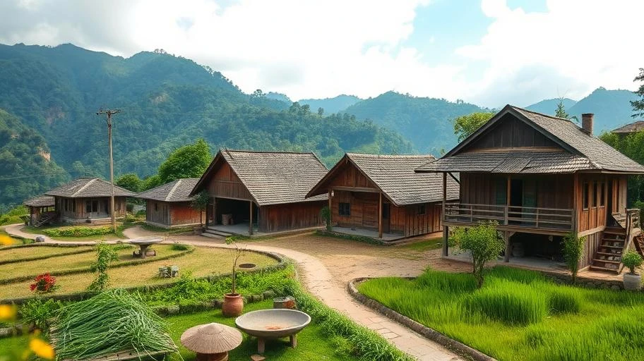 Đời sống văn hóa người dân tại vùng núi Thanh Hóa.