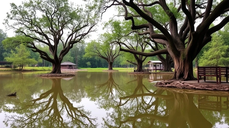 Hình ảnh Ao Bà Om tại Trà Vinh