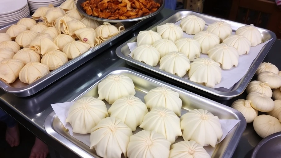 Hình ảnh bánh Bao, bánh Vạc và bánh Xèo tại Hội An