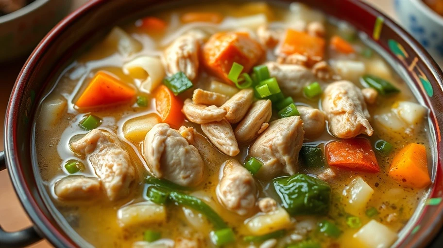 Hình ảnh cháo dinh dưỡng cho trẻ em tại nhà