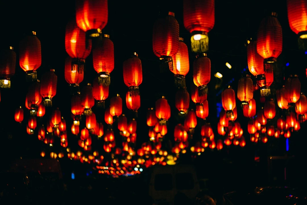Hình ảnh chợ ẩm thực Bắc Kinh với nhiều món ăn ngon.