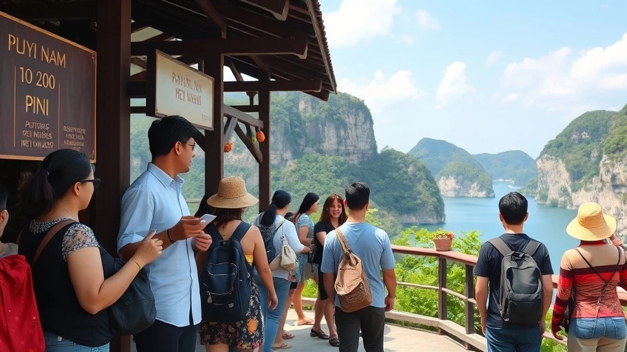 Hình ảnh đánh giá trải nghiệm khách hàng khu du lịch Pini.