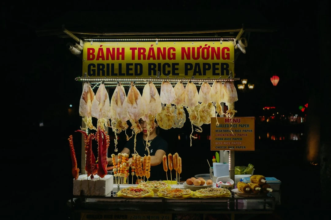 Hình ảnh hải sản tại phố cổ Hội An