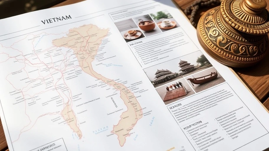 Hình ảnh kiến thức địa lý và văn hóa địa phương cho hướng dẫn viên du lịch