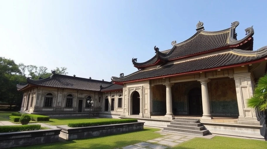 Hình ảnh lăng vua Nguyễn tại Huế