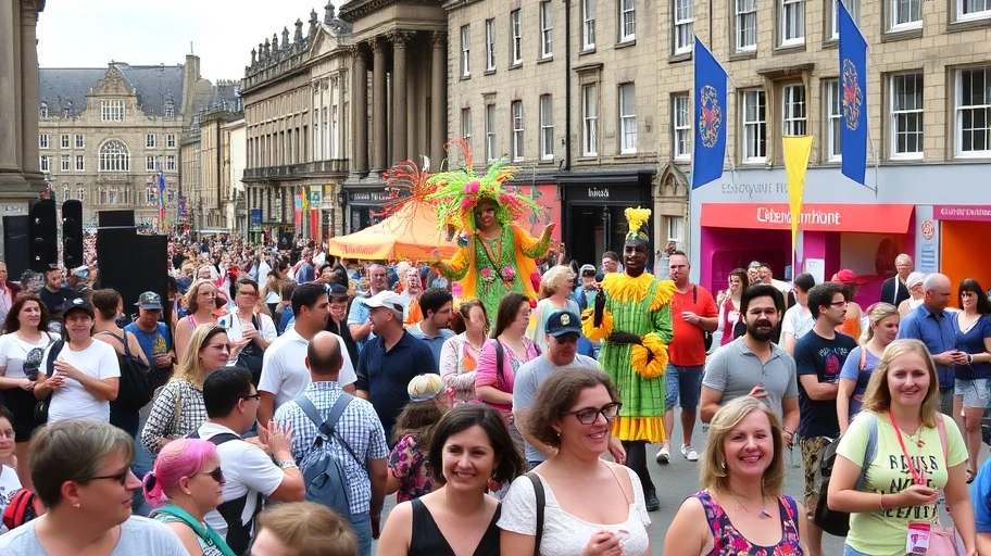 Hình ảnh lễ hội Edinburgh