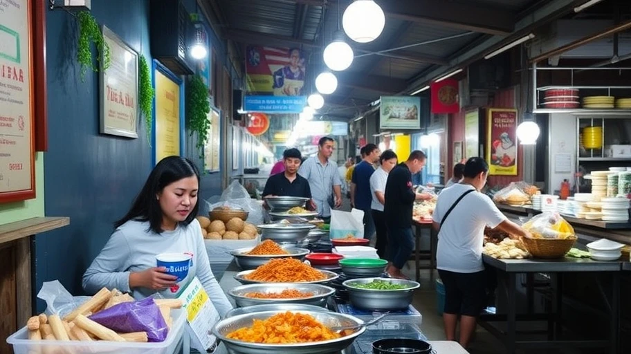 Hình ảnh món Amok Campuchia tại Sài Gòn