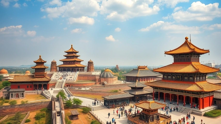 Hình ảnh về lịch sử du lịch Con Đường Tơ Lụa