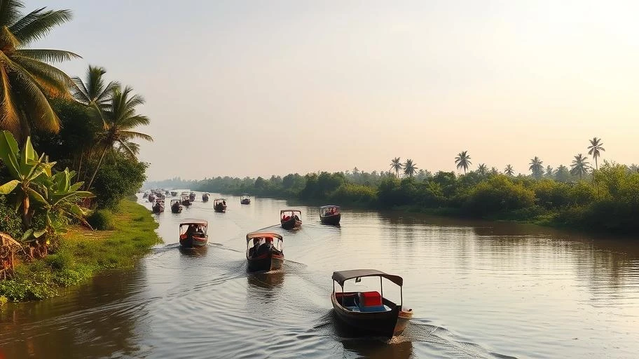 Khám phá sông nước miền Tây ngày đầu tiên