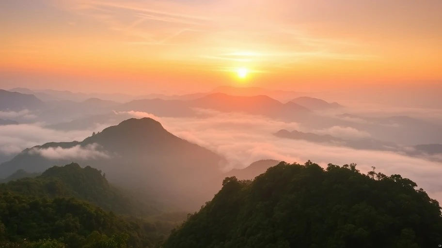 Khung cảnh săn mây tại Đèo Ô Quy Hồ