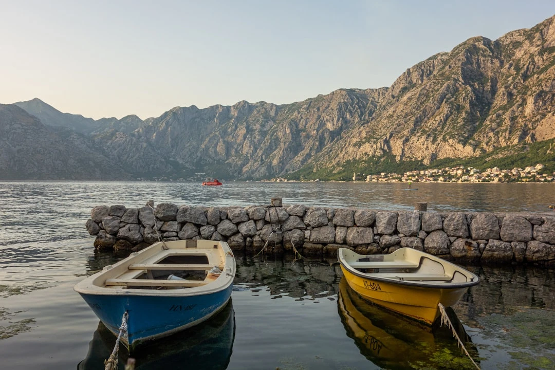Khung cảnh vịnh Kotor Montenegro
