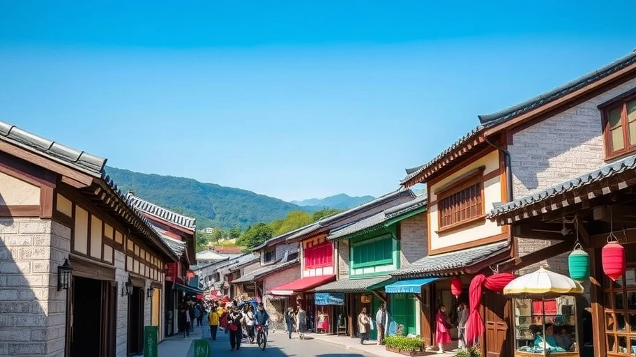 Làng Hanok Jeonju với kiến trúc truyền thống tuyệt đẹp