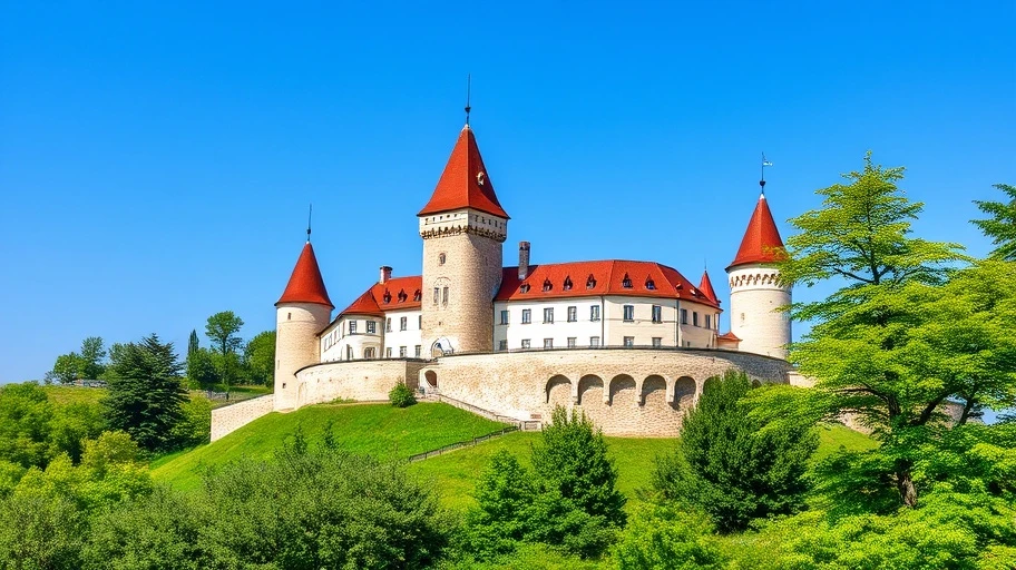 Lâu đài Eger di sản văn hóa Hungary