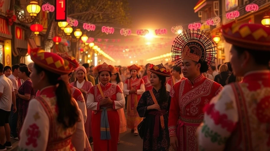 Lễ hội Festival Huế tháng 4.