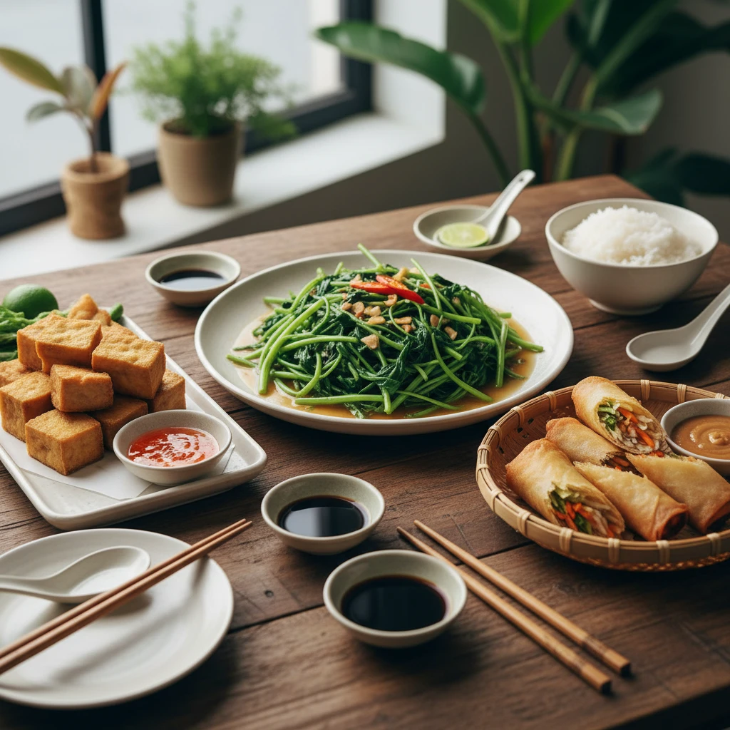 Món ăn chay phổ biến tại nhà