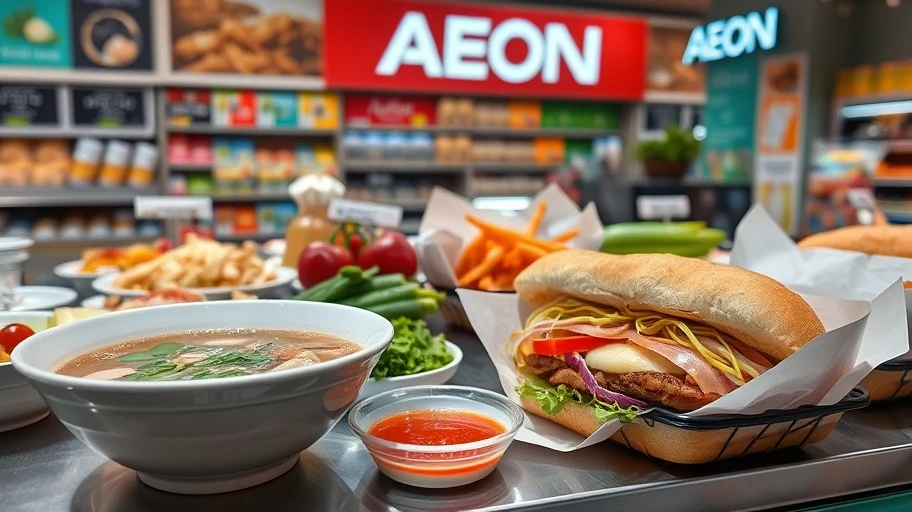 mon pho va banh mi viet nam tai aeon