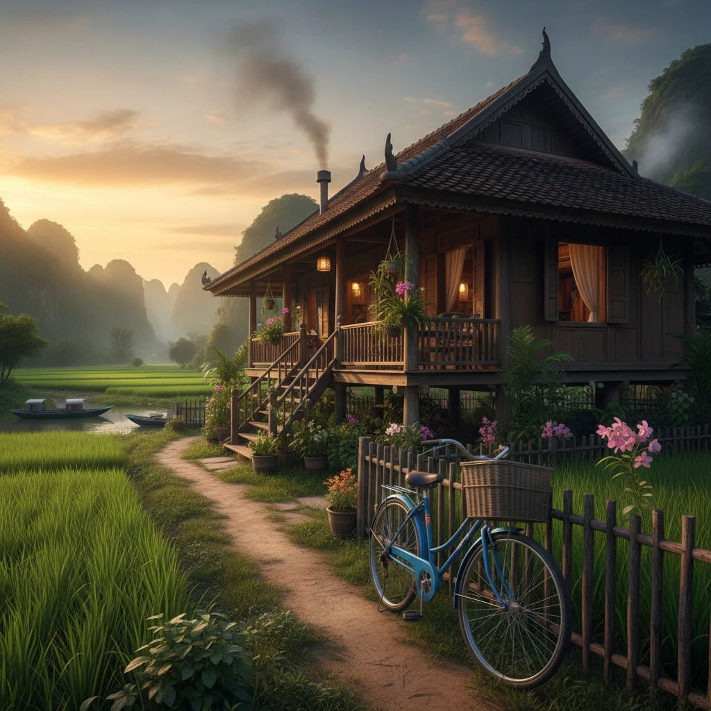 Nghỉ ngơi di chuyển Mai Châu