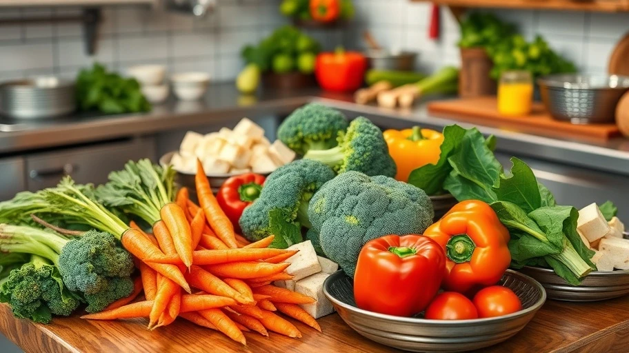 Nguyên liệu chế biến món ăn chay tại nhà