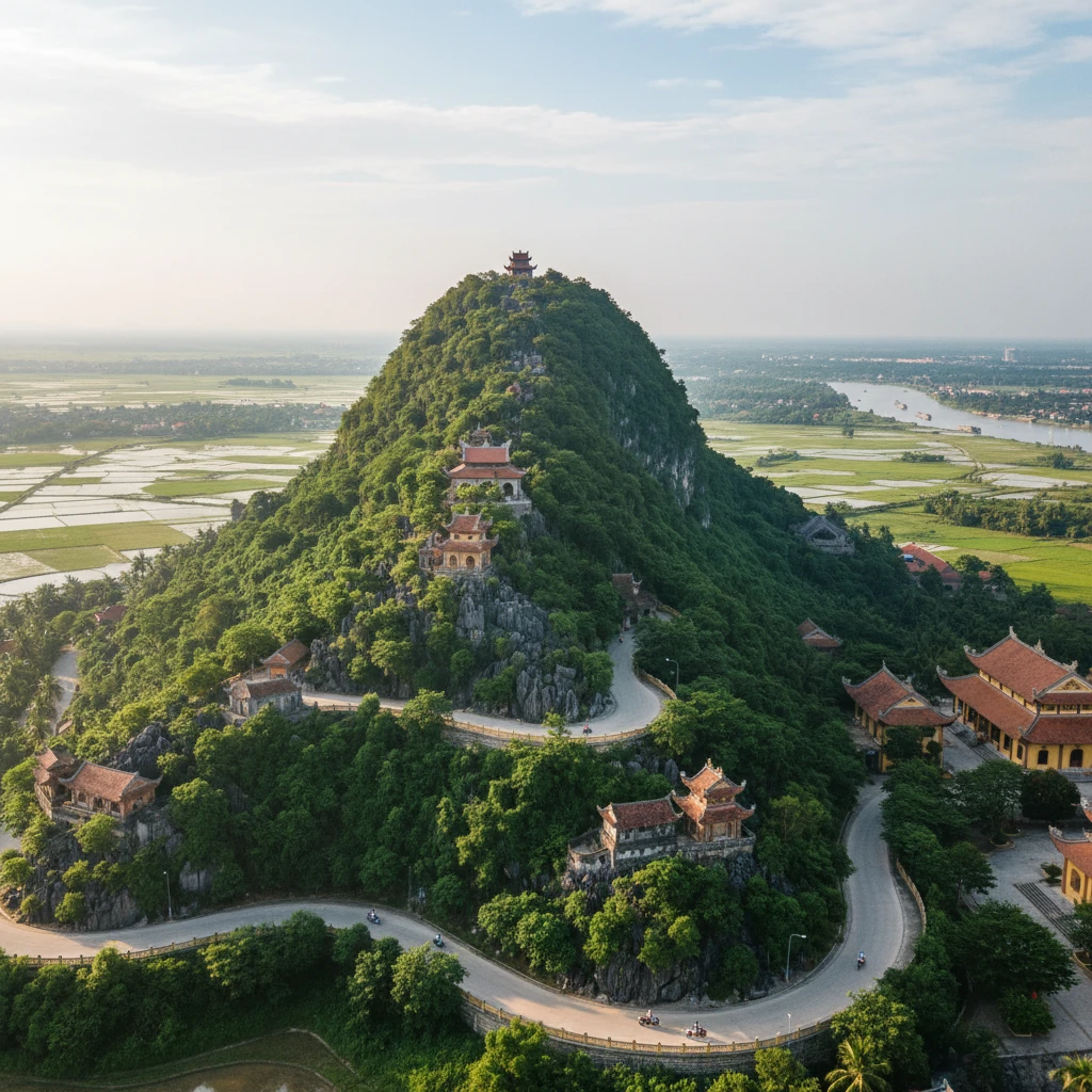 Núi Sam và các di tích ở An Giang Châu Đốc