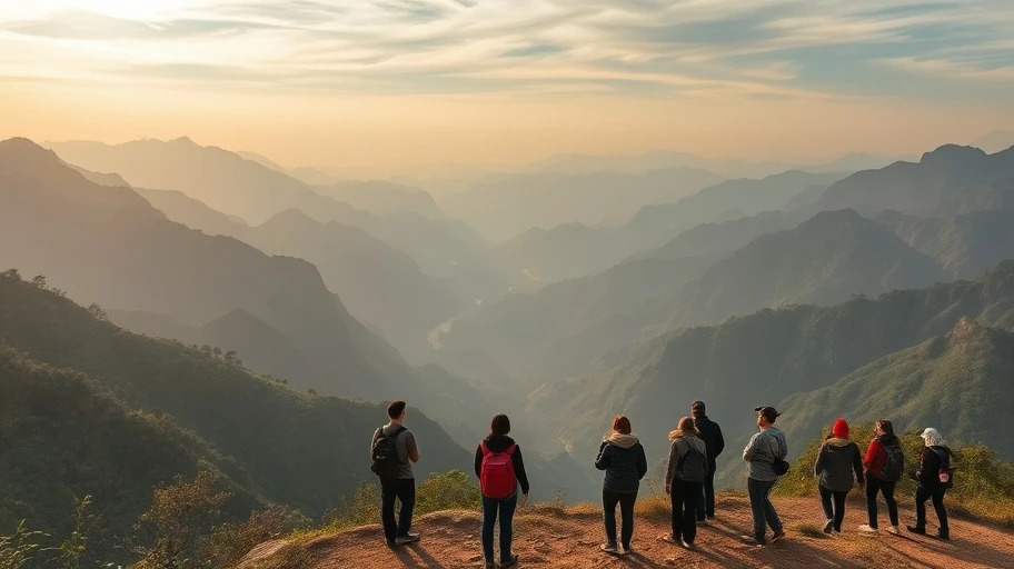 Phong cảnh núi non với du khách tại Việt Nam