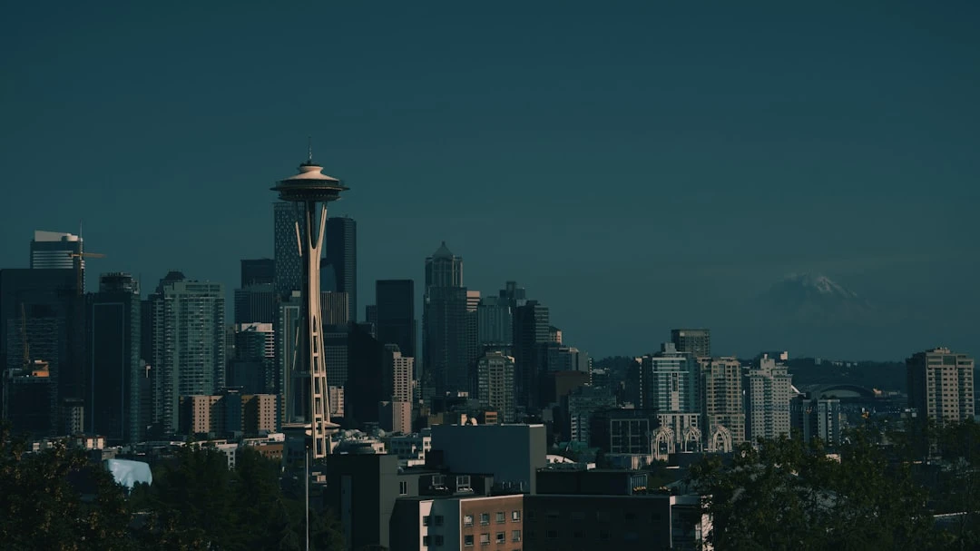 Seattle skyline with Space Needle