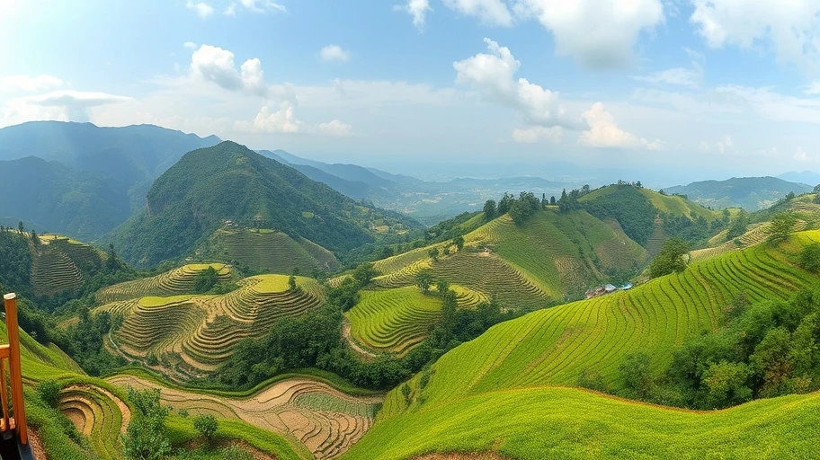 Thiên nhiên tươi đẹp ở miền Bắc Việt Nam
