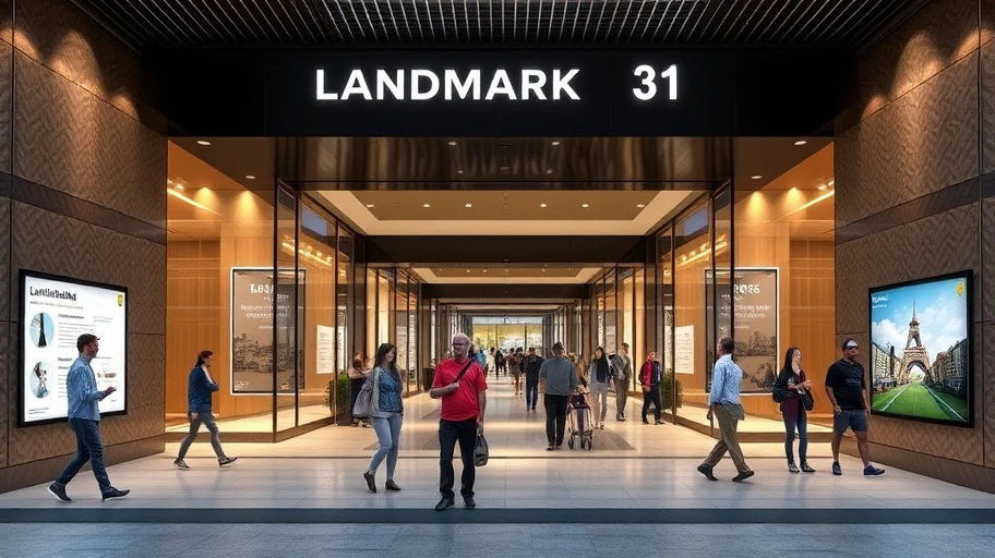 Thông tin và hình ảnh về lối vào Landmark 81.