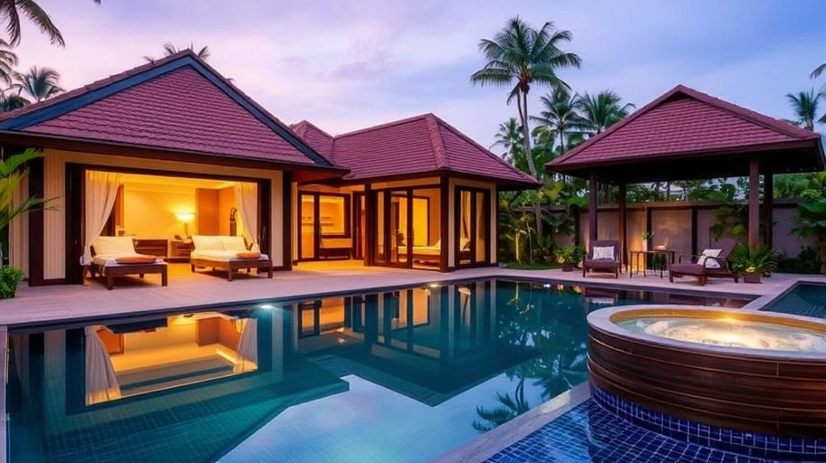 Tiện ích đẳng cấp tại resort miền Tây