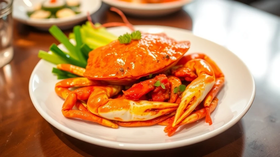 Trải nghiệm ẩm thực SGCC với món Chilli Crab.