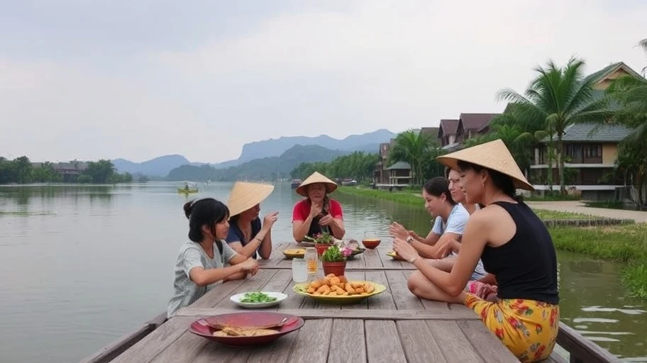Trải nghiệm văn hóa đặc sắc tại resort miền Tây