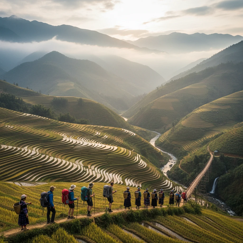Trekking Hà Giang, hoạt động trải nghiệm miền núi phía Bắc