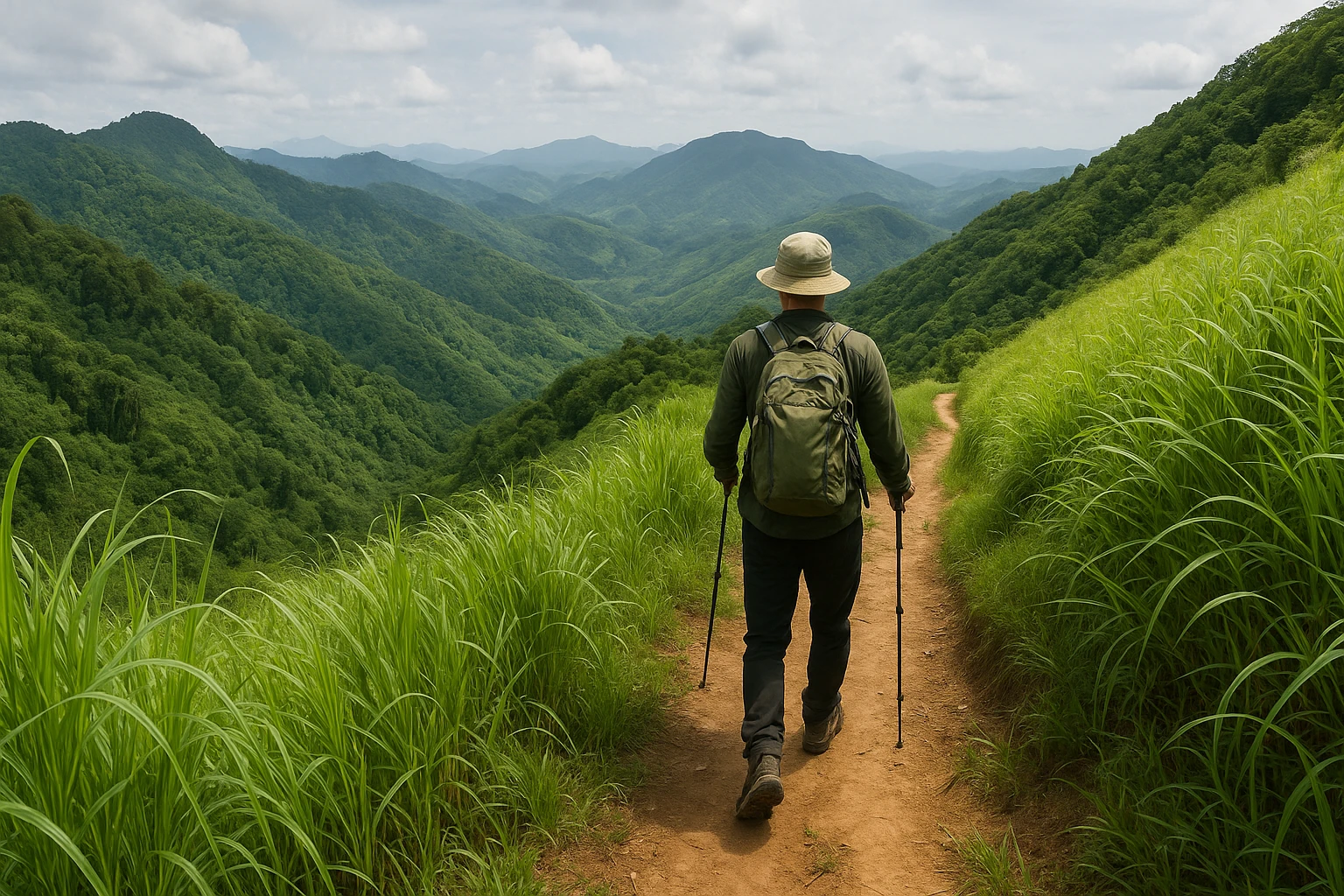 Trekking núi Cà Đam Quảng Ngãi