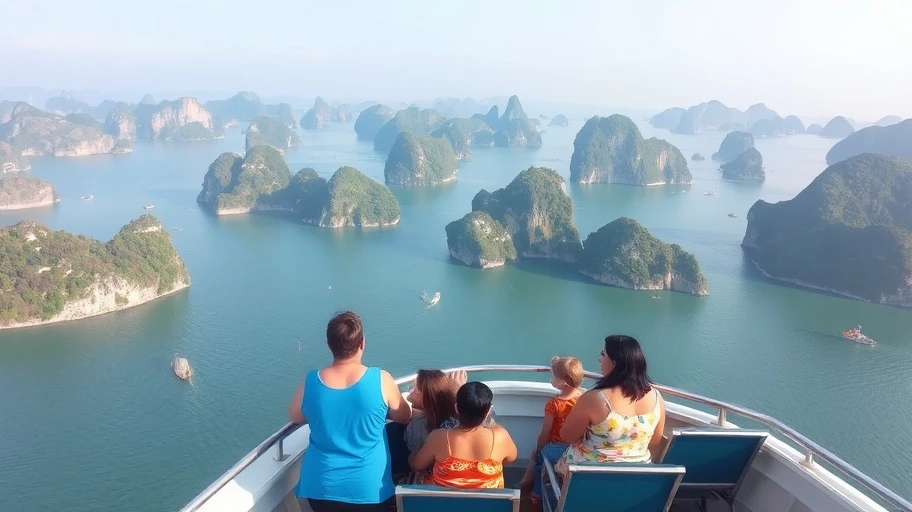 Vẻ đẹp Vịnh Hạ Long phù hợp với gia đình
