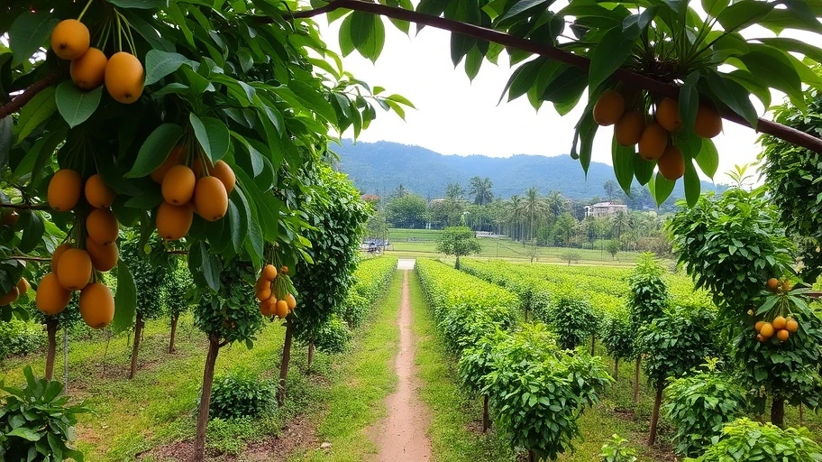 Vườn trái cây Phong Điền, điểm tham quan hấp dẫn
